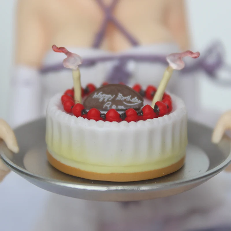 Re: жизнь в другой мир от нуля Rem 13 см фигурку Re Zero REM торт ко дню рождения вер.