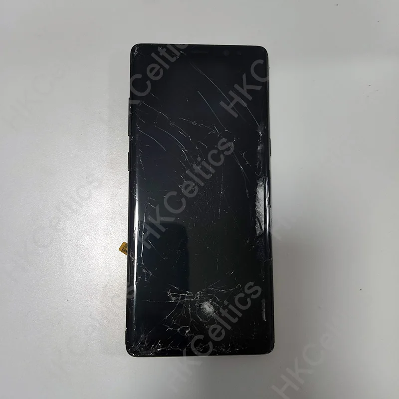Сломанный ЖК-дисплей для samsung S7edge/s8+ plus/S9, бесполезный ЖК-дисплей с рамкой