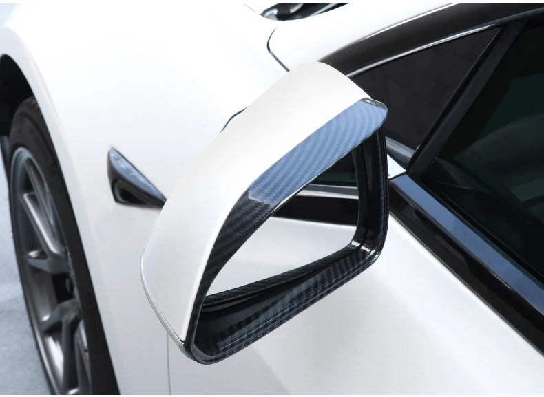 

2 шт., накладки на боковые зеркала заднего вида Tesla Model 3