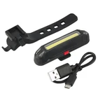 Передний и задний фонарь для велосипеда с зарядкой через USB