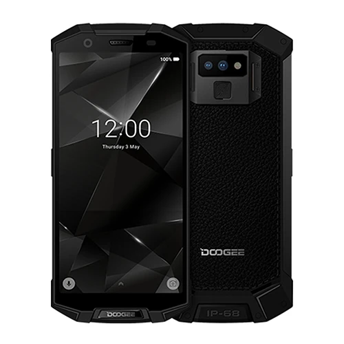 Black IP68/IP69K водонепроницаемый DOOGEE S70 игровой телефон Беспроводная зарядка NFC 5500 мАч 12V2A Быстрая зарядка 5,99 FHD Helio P23 Восьмиядерный 6 ГБ 64 ГБ - Цвет: Black