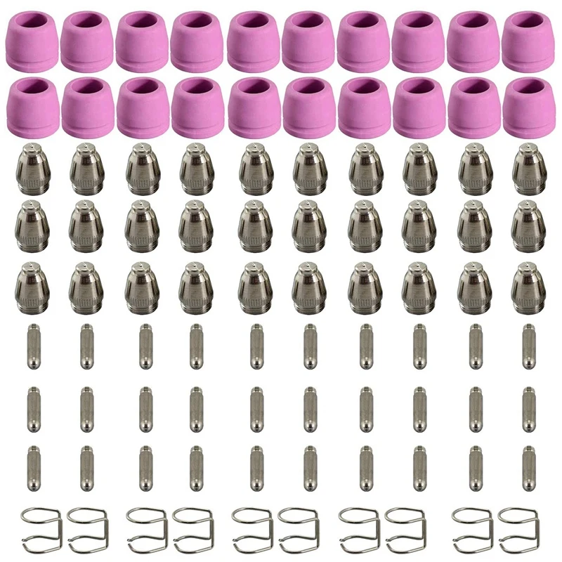 

WELD SG-55 AG-60 WSD-60 Plasma Cutter, Torch Set, Tips: 40/50/60 A, 90 Pieces