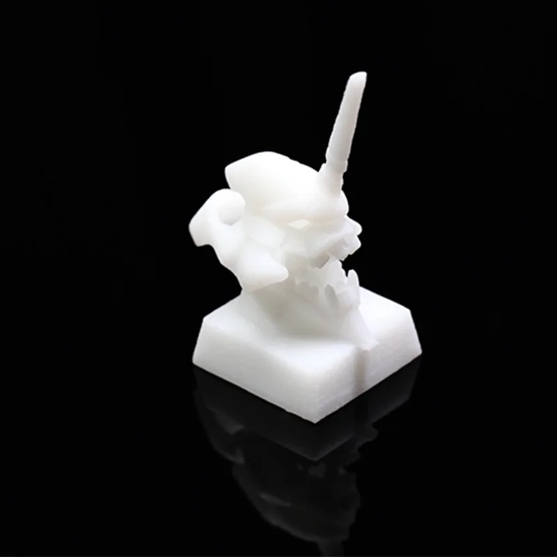 white original Смола 3D печать Evangelion ключ колпачки для механической клавиатуры Высокая точность личность светильник колпачки для ключей светочувствительный DIY Цвет - Цвет: white original