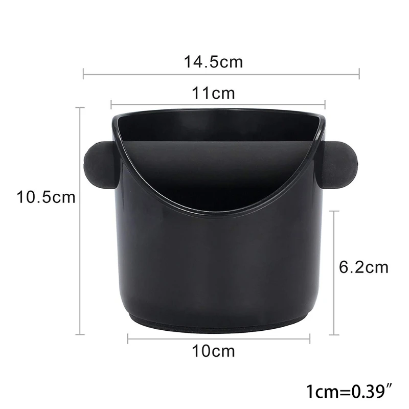 

Coffee Grind Knock Box Waste Powder Espresso Dump Bin Knocking Ground Bucket