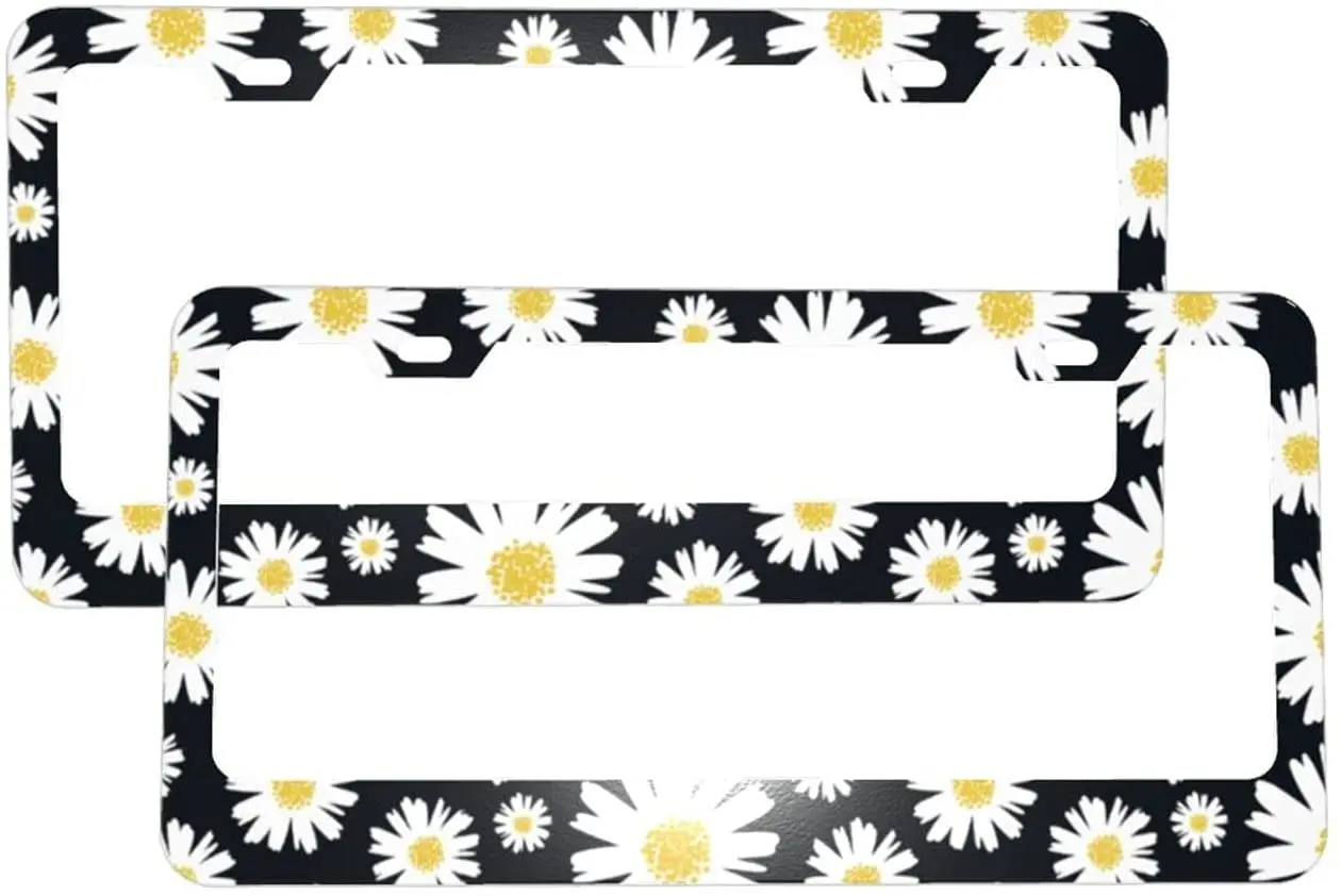 

2 шт./упаковка, алюминиевые декоративные чехлы для автомобильных бирок