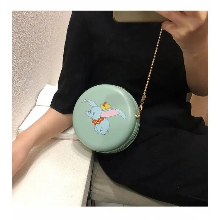 Дисней Дамбо мультфильм женская сумка через плечо из искусственной кожи Женская