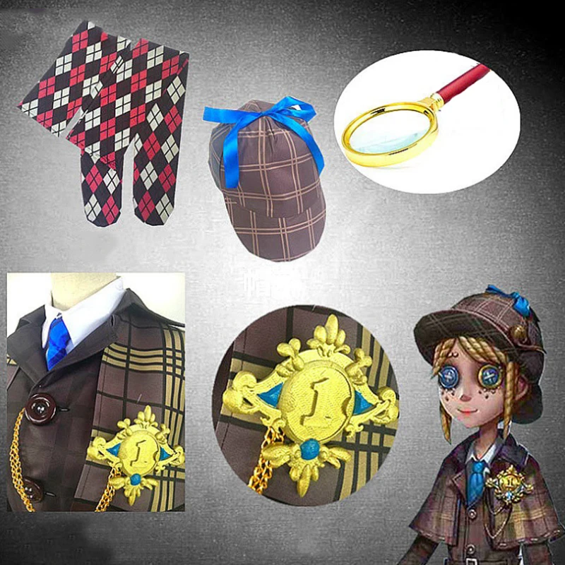 Игра личных данных в Костюмы для косплея садовник детектив Эмма леса