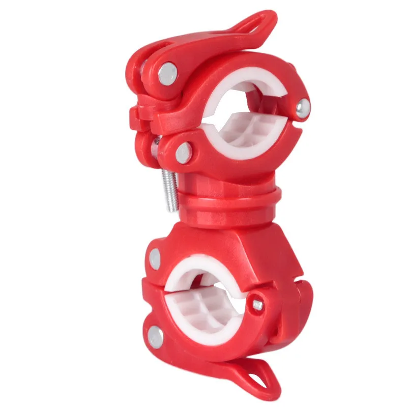 

Bicycle Light Bracket Bike Lamp Holder LED Torch Headlight Pump Stand Quick Release Mount 360 Degree Rotatable