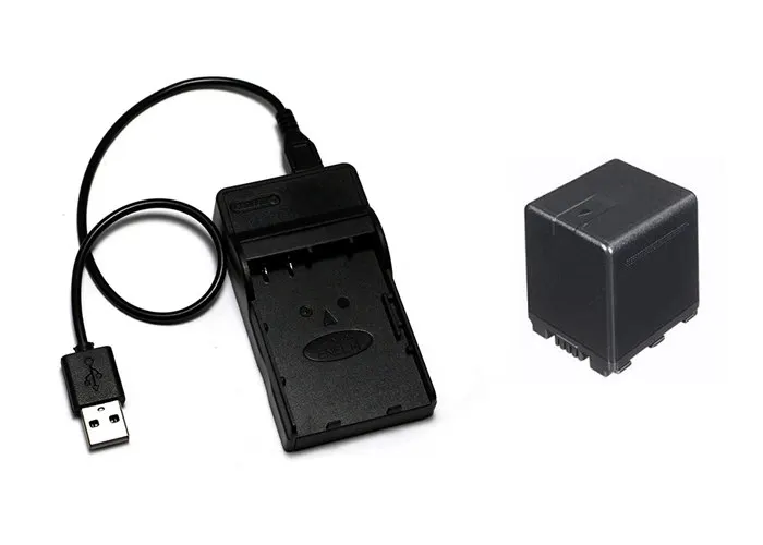 VW-VBN260 VW VBN260 VBN130 Батарея+ Зарядное устройство для цифрового фотоаппарата Panasonic HC-X800 HC-X900 HC-X910 HC-X920 HC-X920M HDC-HS900 HDC-SD800 SD900 - Цвет: Белый