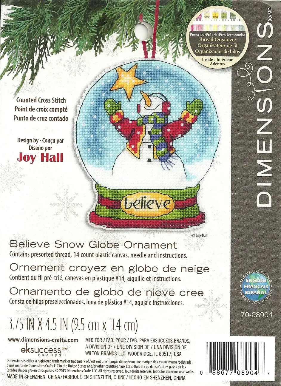 Лидер продаж комплект для вышивки крестом Санта-Клаус снеговик Полярный