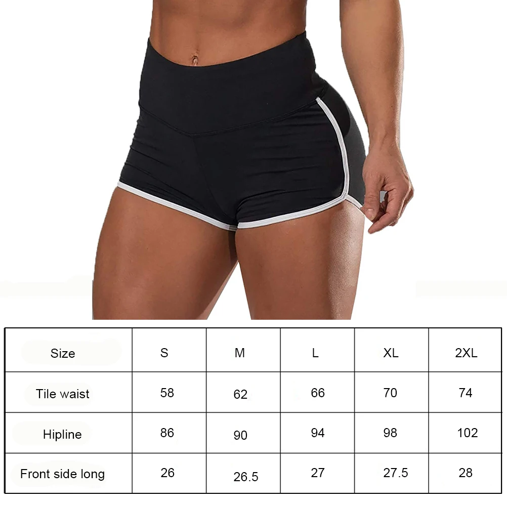 

Women'S Slim-Fit Workout Shorts Butt Lifting Shorts Stretch FashionShorts High Waist Workout Shorts Butt Lifting Sports Shorts