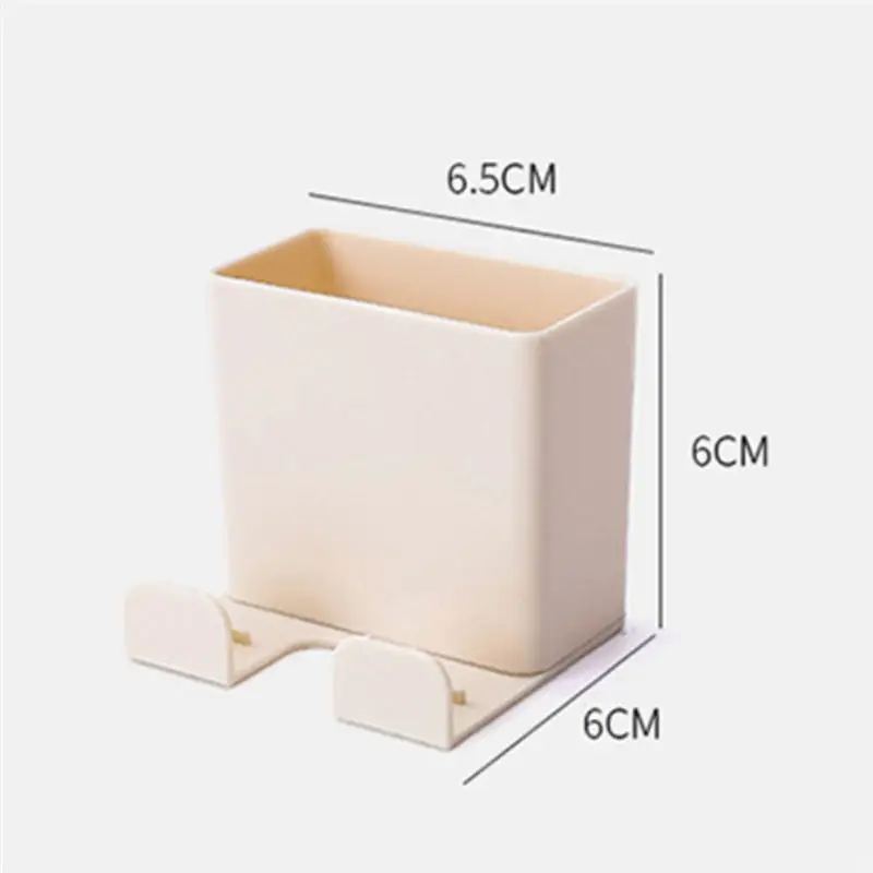 Plastic Wall Mounted Storage Organizer Box Mobile Phone Plug Holder Stand Container Remote Control Air Conditioner Case | Дом и сад