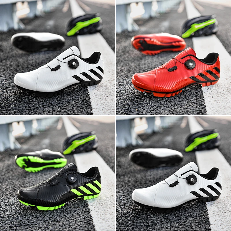 

Cycling Sneaker Mtb Cycling Shoes Flat Road Footwear Men's Bicycle Sport Cleat Shoes Mountain Bike Triathlon Winter
