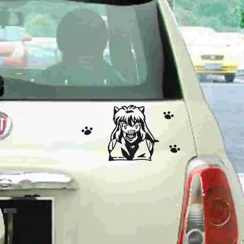

Inuyasha Wall Decal Vinyl Wall Stickers Decal Decor Home Decorative Decoration Anime Car Sticker