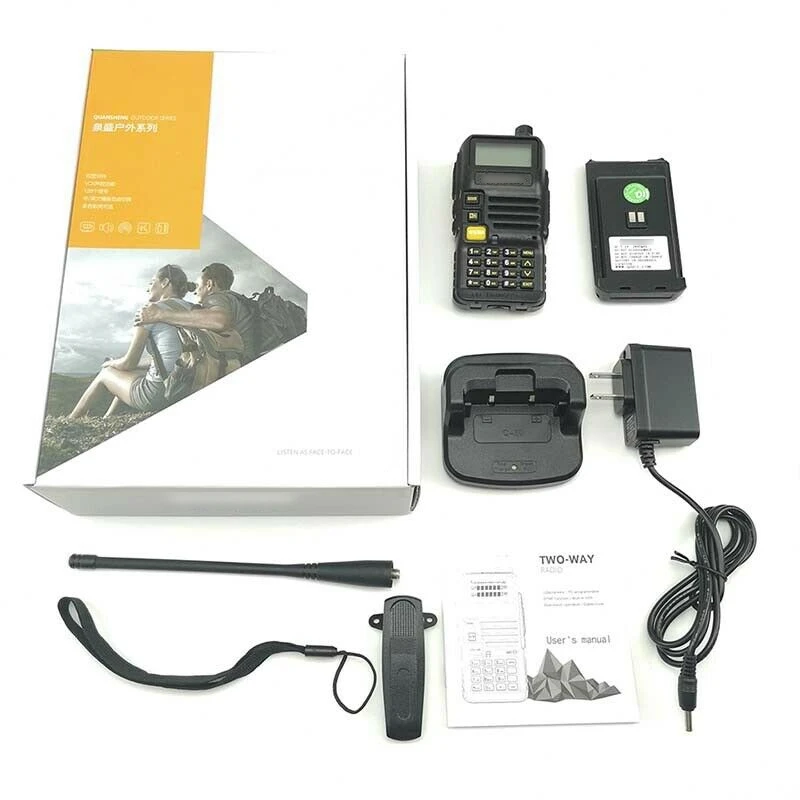 

Walkie Talkie UV-R50 TG-UV2 VHF 5W Two-Way Radio 3300MAh Portable Radio TG-UV50R