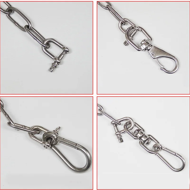 M12 D Ring Shackle 304 Stainless Steel Anchor Screw Pin for Heavy Duty Construction Outdoor Survival Rope | Обустройство дома