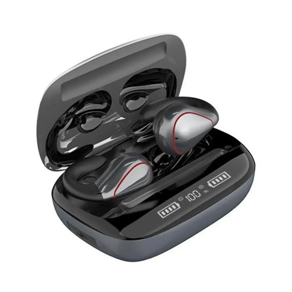 

Bluetooth-наушники с клипсой и сенсорным цифровым дисплеем