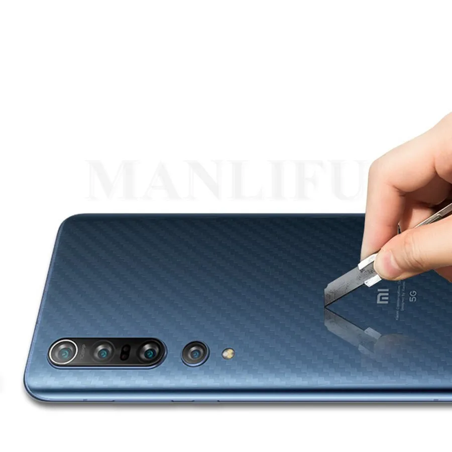 10 шт./лот 3D защитная пленка из углеродного волокна для экрана Xiaomi MI Pro Note задняя
