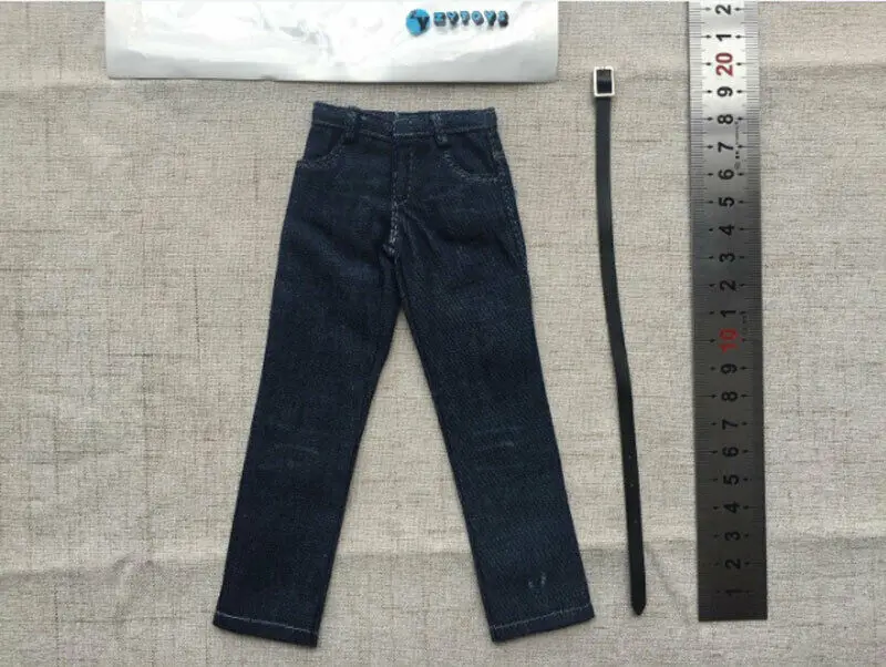 

Солдатские джинсы в масштабе 1/6 + модель ремня для 12-дюймовой фигурки, куклы, игрушки