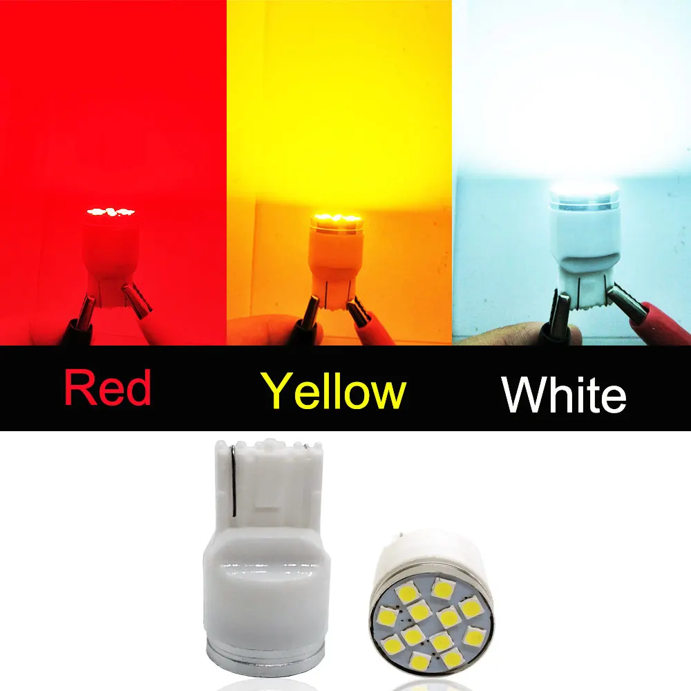 1 шт. T20 светодиодный 7440 7443 W21W W21/5W светодиодная лампа 12SMD 3030 автомобильная