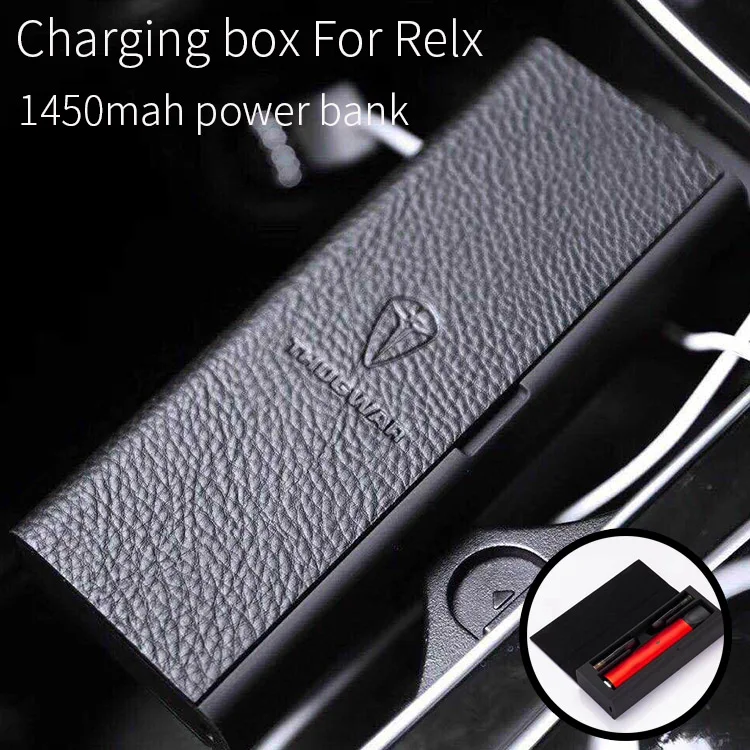 USB 1450mah Емкость зарядная коробка для relx портативный мини банк питания зарядное