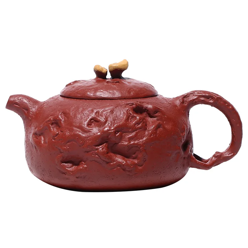 

Yixing purple clay pot raw ore handmade spring pot