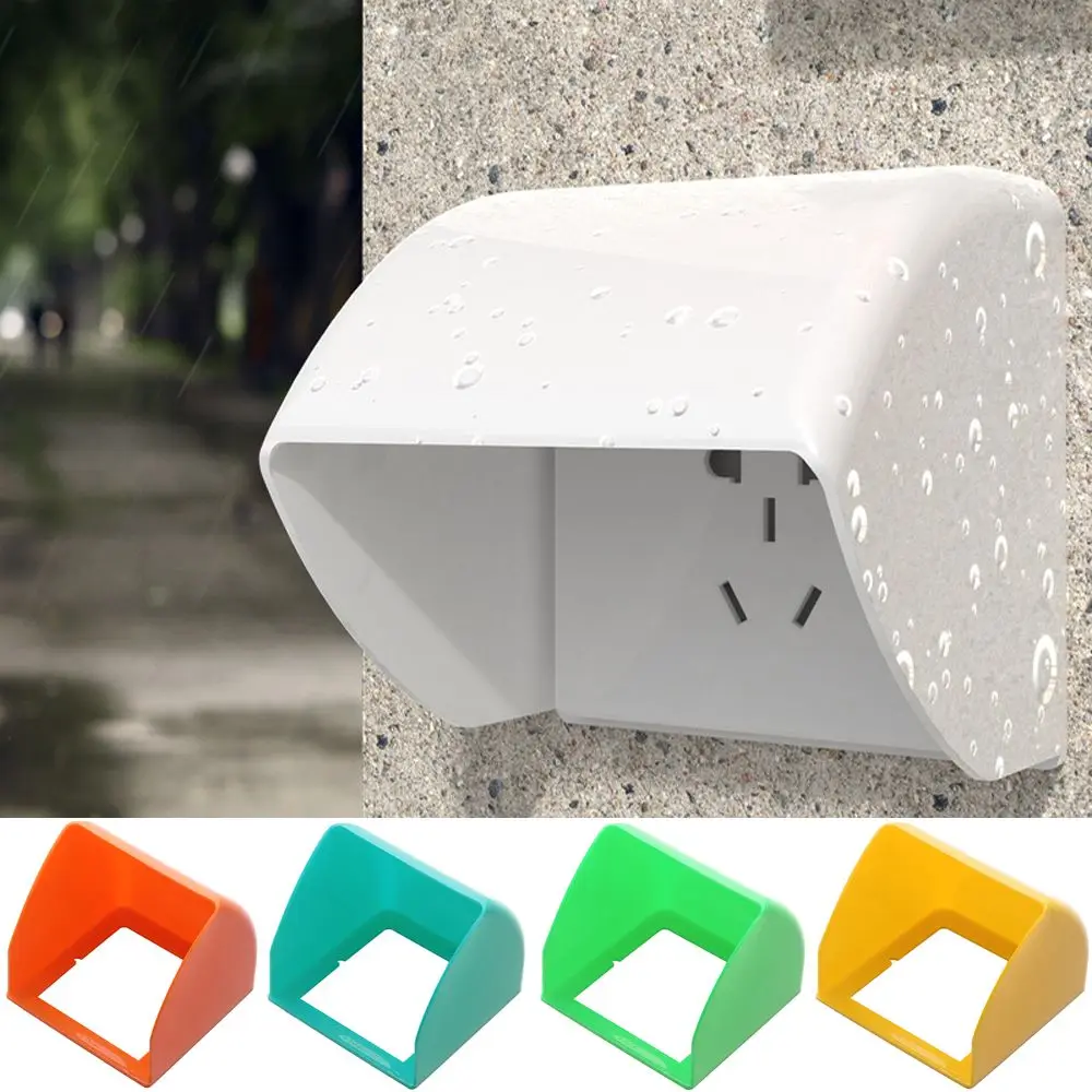 

Outlet Supplies Protection Socket Switch Protective Cover Outdoor Socket Cover Waterproof Box Electric Plug Rainproof Cover