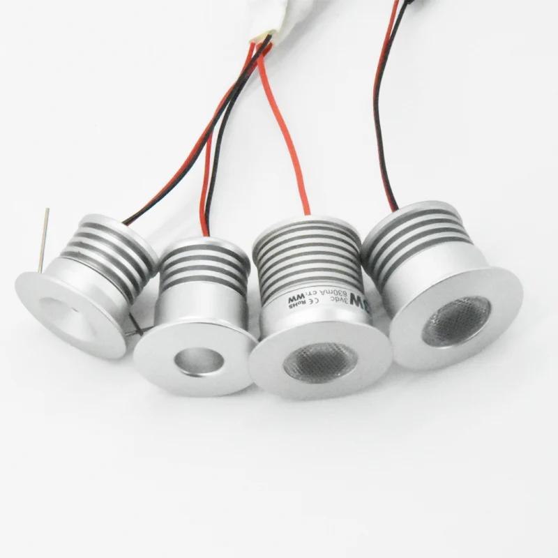 1W 2W 3W 4W 12V 24V DIY Light Fitting LED Spot Lighting Mini Bulb Spotlight for Stair Garden Roof Ceiling Lamp | Лампы и освещение