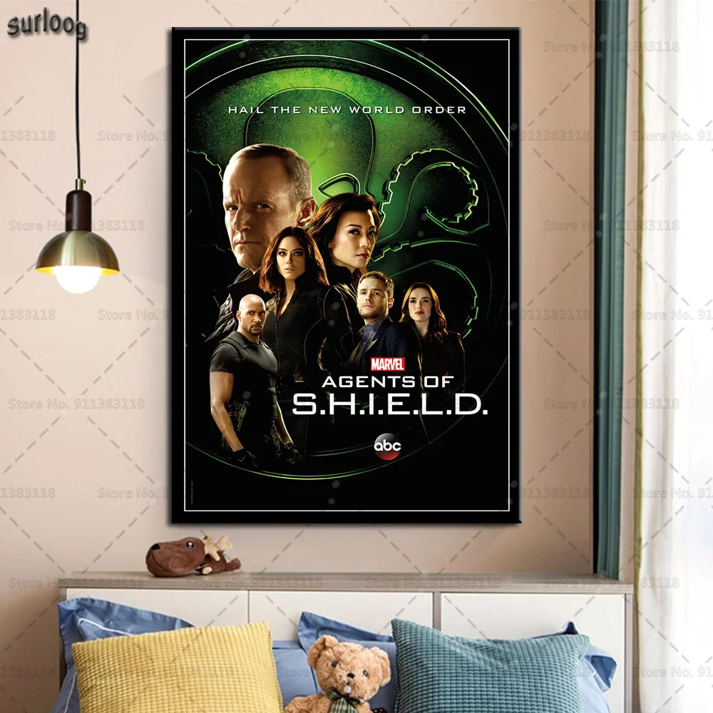 Агенты S.H.I.E.L.D. Горячая Распродажа Плакаты для ТВ-шоу художественная настенная