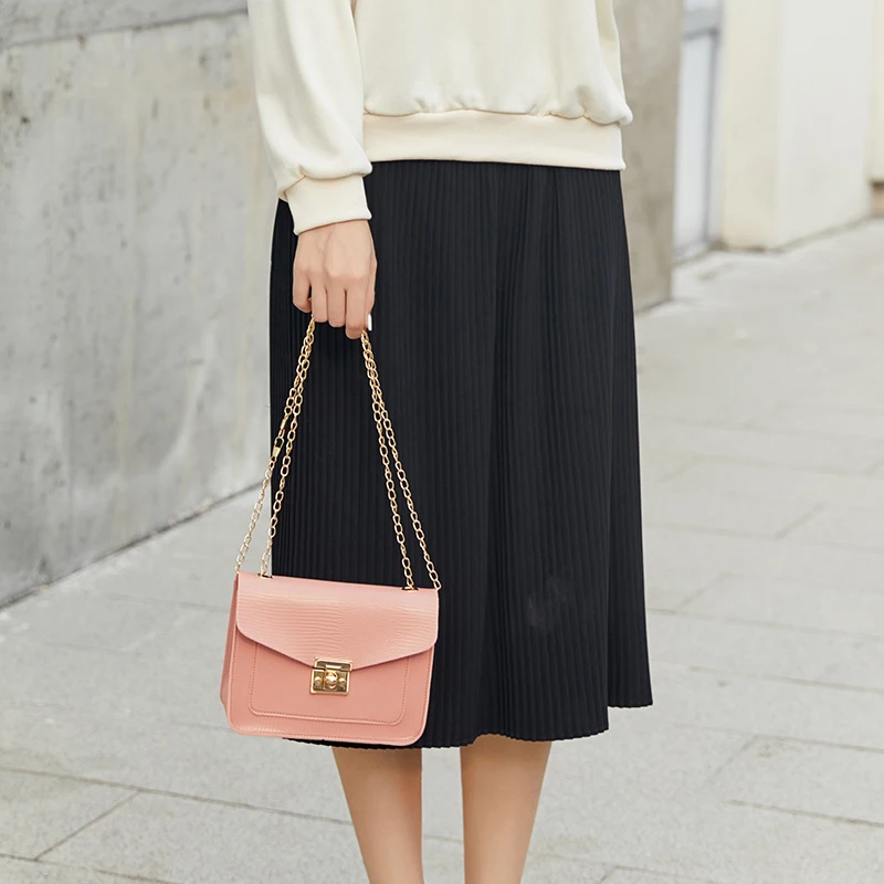 

New Arrival Fashion Women Fashion Crocodile Pattern Crossbody Bag Stylish Shoulder Bag for Ladies Female