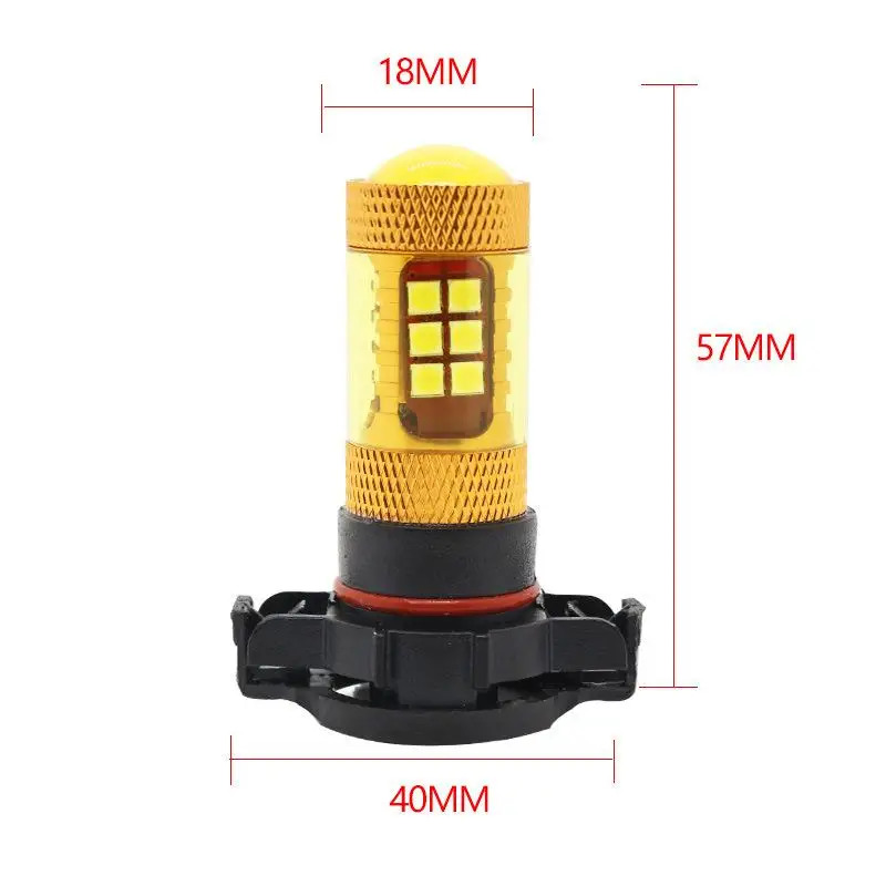 

2pcs H16 3030 28smd 28led Bright Car Front Driving Lights Foglamps Bulb Auto Anti Fog Lamp Warning Light Daytime Running Light