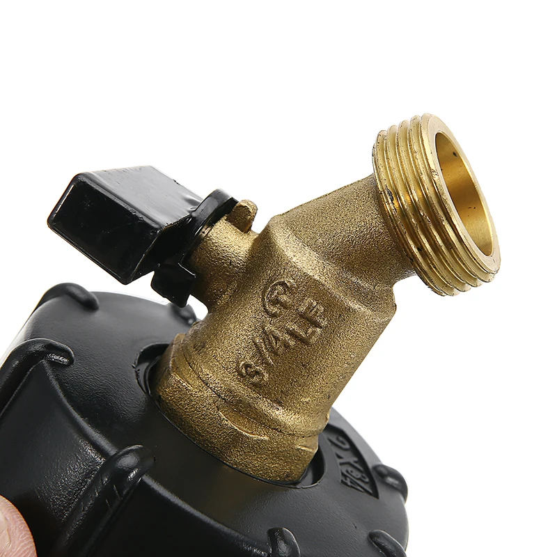 

S60*6 Water Tank Tap Adapter Brass Tap Hose Faucet Valve Connector Rainwater Tank Adapter Fitting For Garden IBC Tank