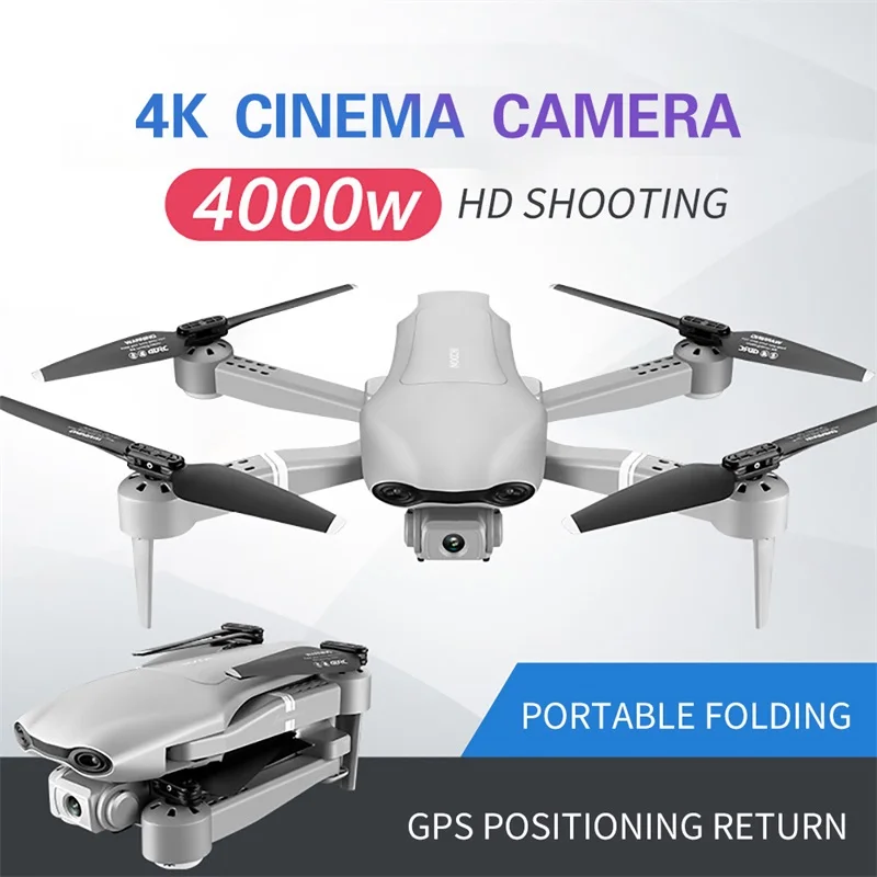 

2020 NEW F3 Drone GPS 4K WIFI LIve Video FPV Quadrotor Flight 25 Minutes RC Distance 500m Drones HD Wide-angle Dual Camera Dron