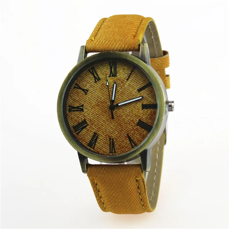 MEIBO Relojes, женские кварцевые часы с кожаным ремешком, мужские повседневные наручные часы, женские часы, женские часы - Цвет: yellow