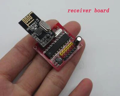 only receiver Модельные танки RC приманка буксировочные лодки 6CH пульт дистанционного управления ler рокер рычаг контроль скорости ling w/приемник доска для DIY игрушки радиоуправление - Цвет: only receiver