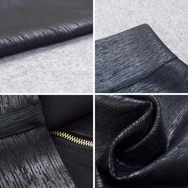 HQBORY 2020 Новая эластичная кожаная облегающая мини-юбка с высокой талией вечерние