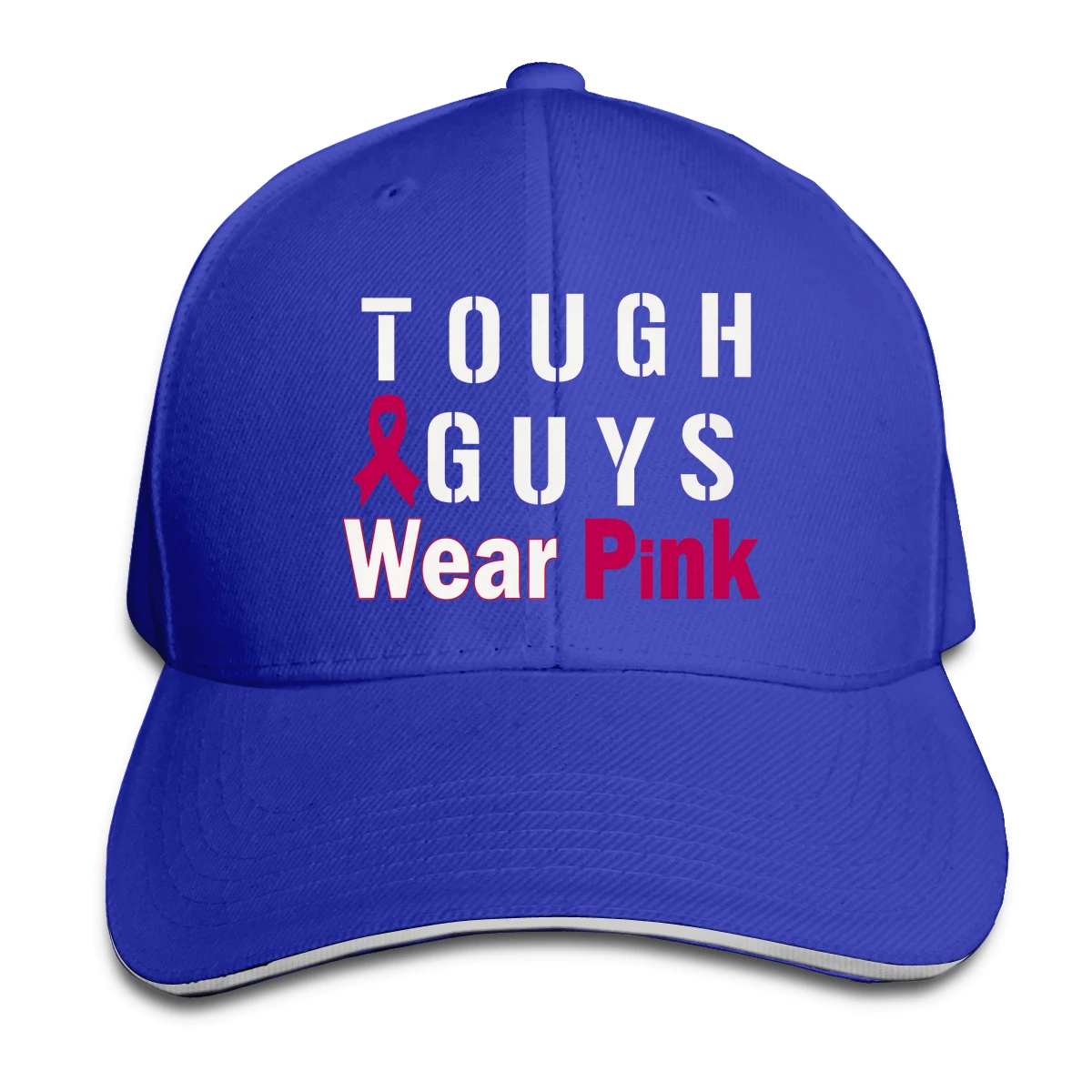 

Tough Guys Wear Pink men's woman Fashionable breathable Trucker Hat