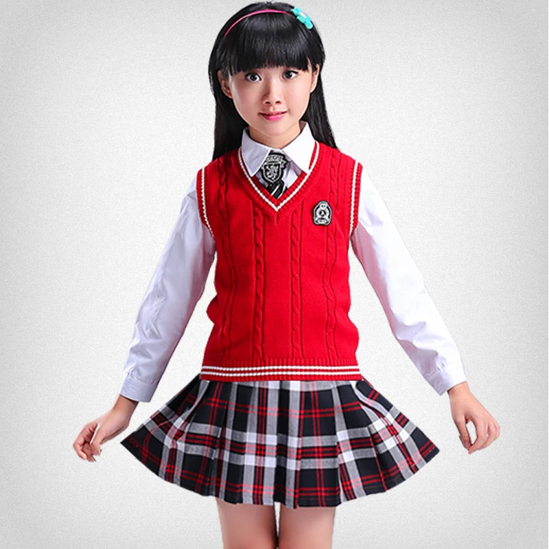Новая Детская служба хора униформа для студентов английский осенне-зимний