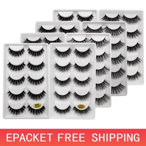 LANJINGLIN 50 парлот естественные длинные норковые ресницы, искусственные трафареты, мягкие объемные 3d ресницы ручной работы, накладные ресницы, оптовая продажа G600