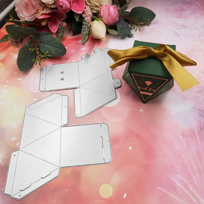 Необычная коробка для конфет металлические Вырубные штампы искусственная