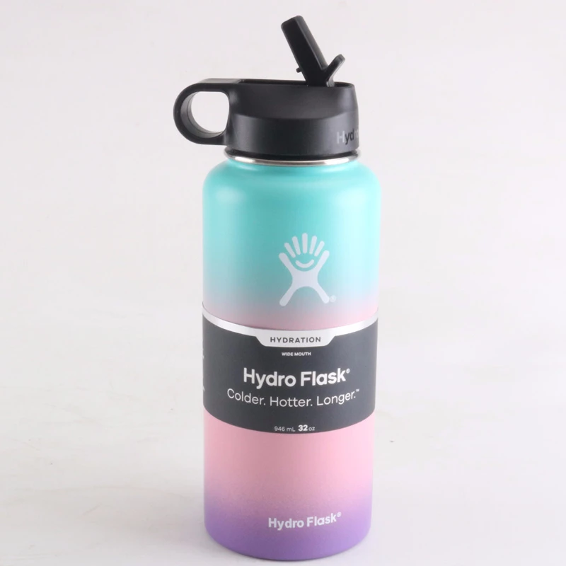 Портативная термальная бутылка для воды Hydro Flask из нержавеющей стали 18/32/40