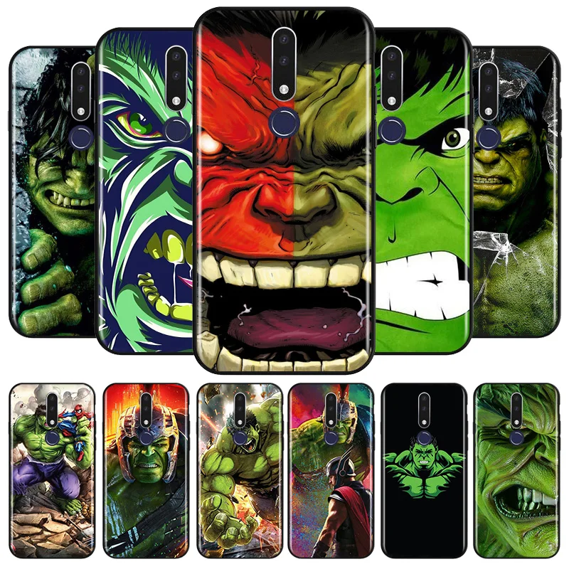 

Marvel Hulk For OPPO A94 A11 X A9 A12 E A93 A92 A73 A72 A53 S A52 A32 A31 AX7 A7 A5 Pro 2020 Black Phone Case