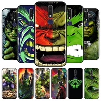 marvel hulk for oppo a94 a11 x a9 a12 e a93 a92 a73 a72 a53 s a52 a32 a31 ax7 a7 a5 pro 2020 black phone case