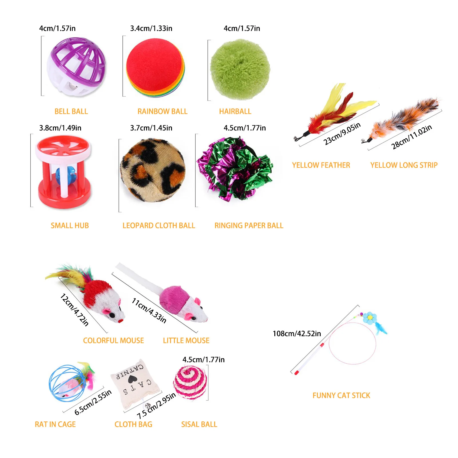 Набор игрушек для домашних животных смешная Интерактивная палочка с перьями