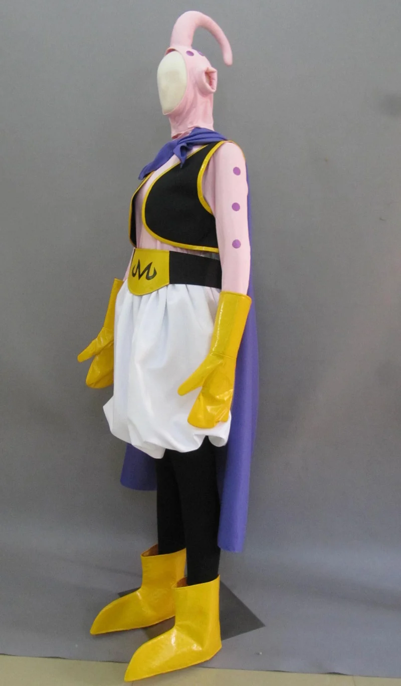 Majin Boo the fat Cosplay Costume Custom Made Any Size for Unisex Women Mens Halloween Costumes | Тематическая одежда и