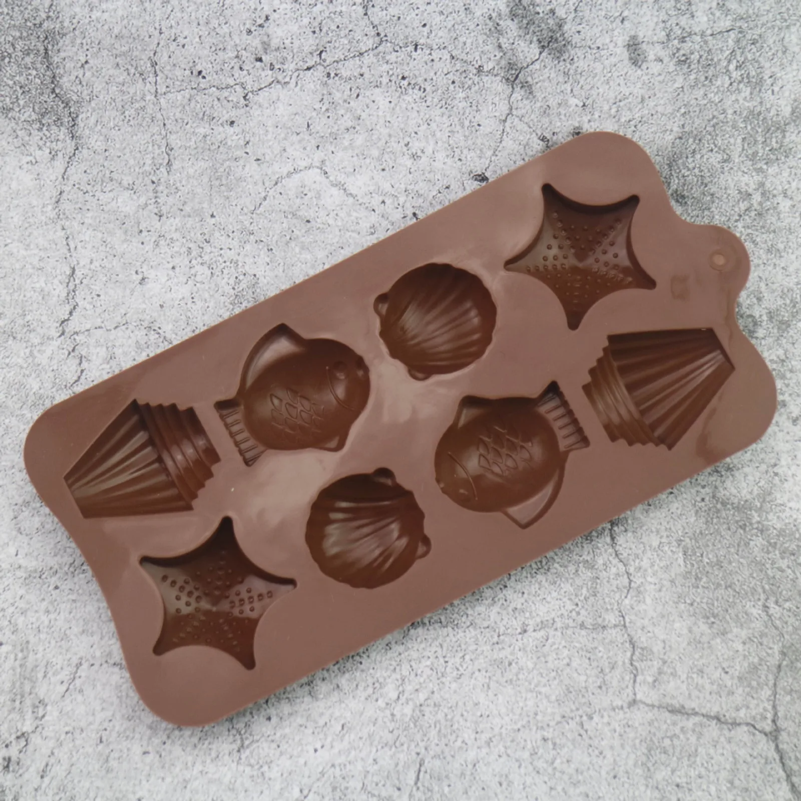 Silicone Mold Chocolate flower Candy Molds Baking for Cake Fancy Shapes Non-stick Kitchen Handmade Tools 1023 | Дом и сад