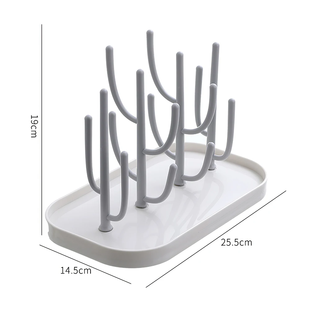 

Infant Bottle Drying Rack Baby Feeding Bottles Cleaning Dryer Drainer Storage Nipple Shelf Baby Pacifier Feeding Cup Holder