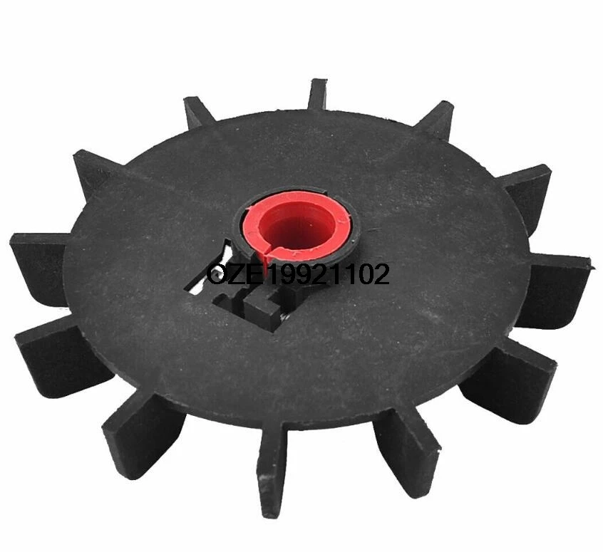 

Пластиковая лопасть вентилятора черного цвета 12 лопастей 15 мм