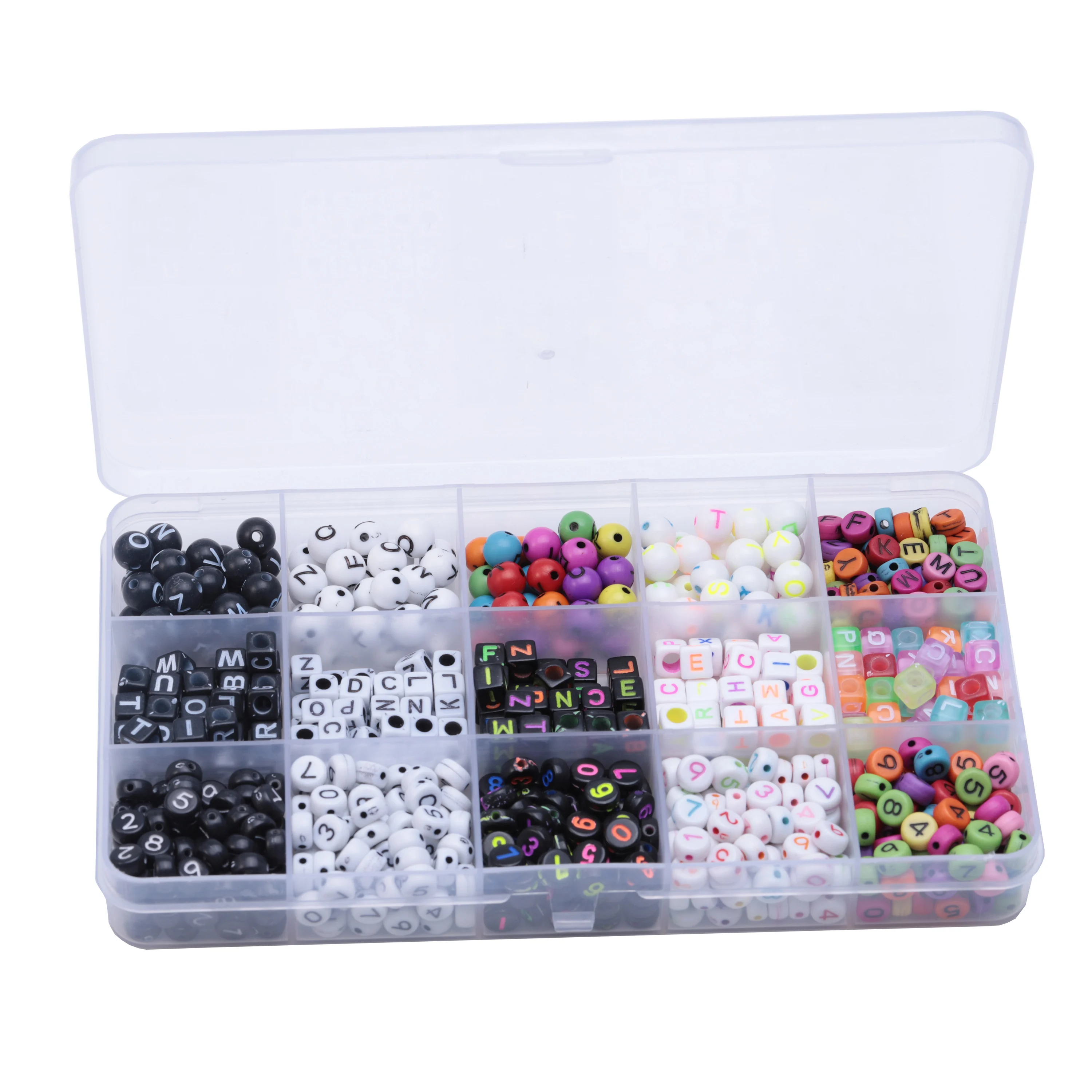 15 Сетки ABC Алфавит бусины цифровой номер бисера комбинация детская головоломка