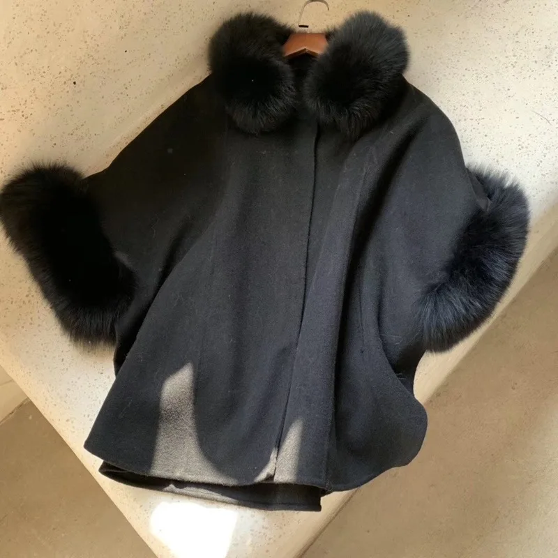 OFTBUY 2022 пальто с натуральным мехом зимняя куртка для женщин натуральный Лисий мех
